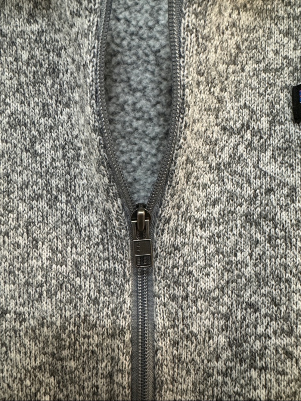 Patagonia Heather Gray Better Sweater Fleece Vest - Picture 4 of 8